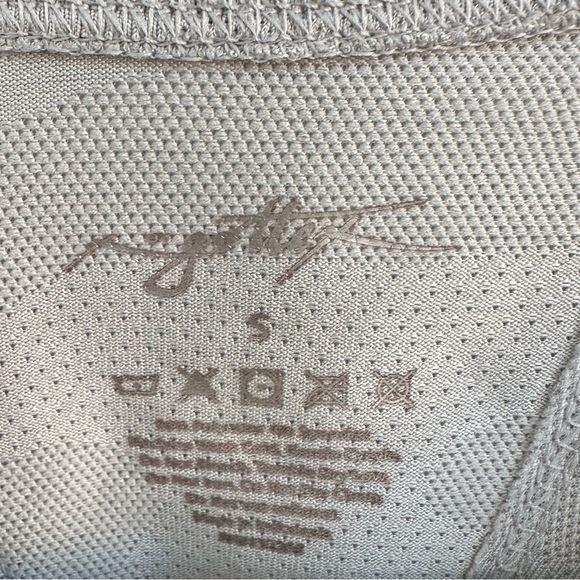 X by Gottex Tank Camo Gray Open Back Tie Small Activewear - Picture 3 of 4